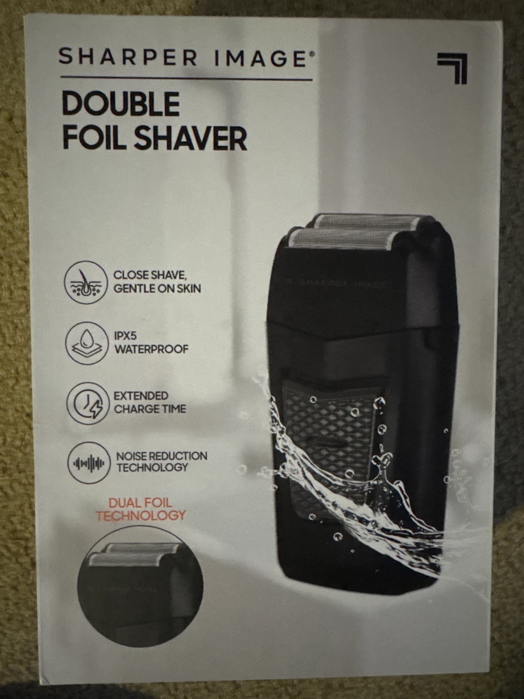 Sharper Image Double Foil Shaver