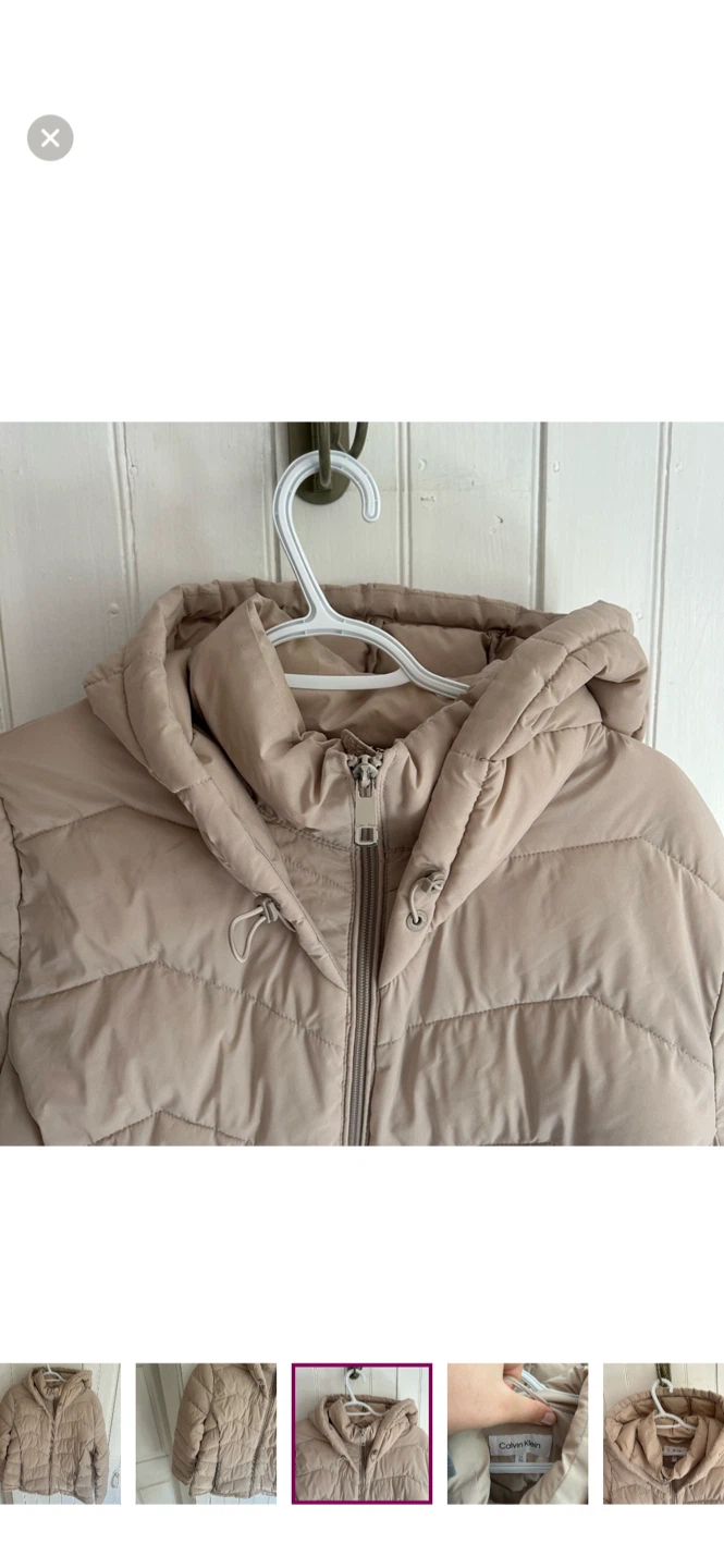 Calvin Klein Puffer Jacket Beige XL - photo 3