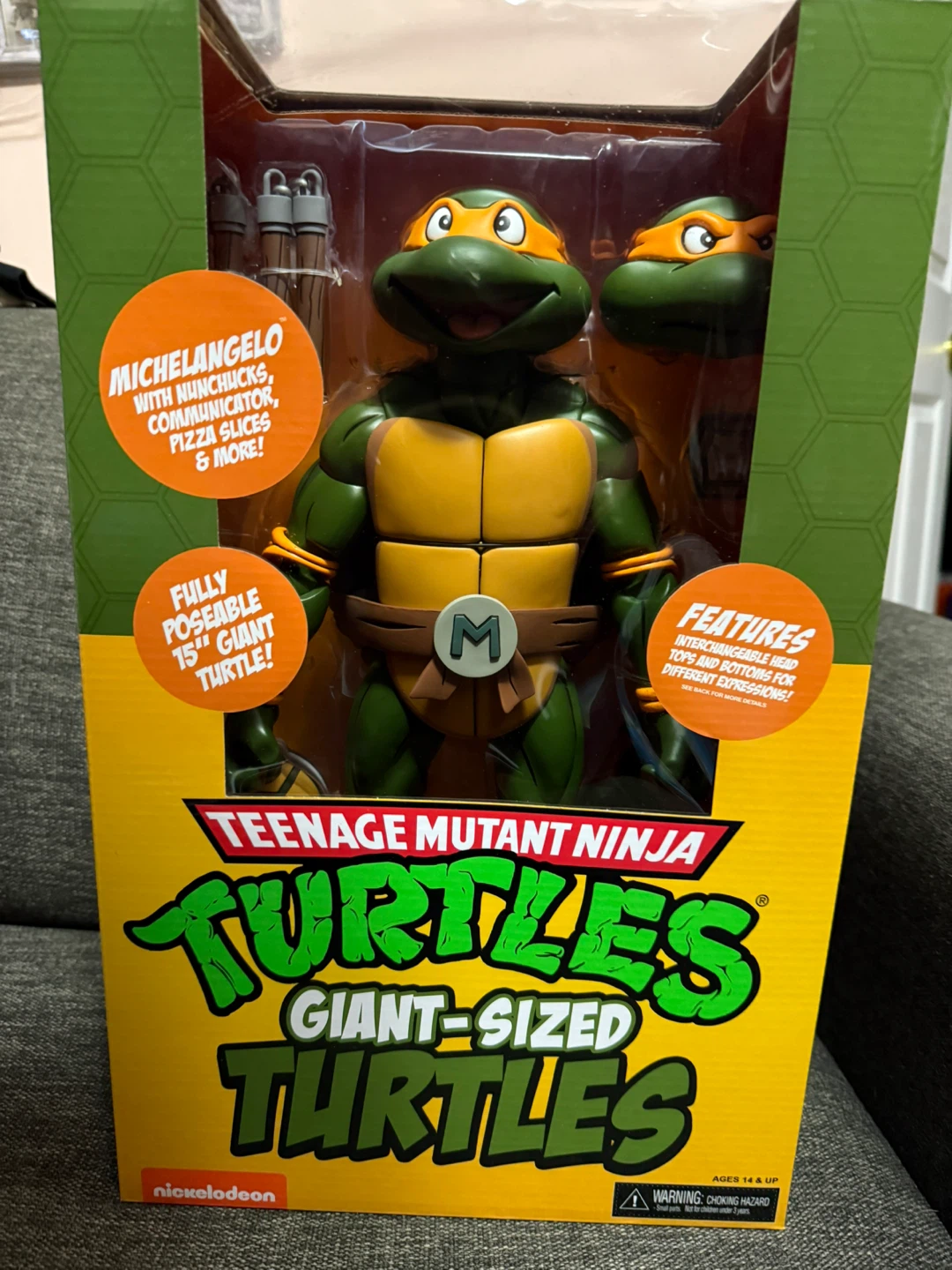 TMNT Giant-Sized Michelangelo Action Figure