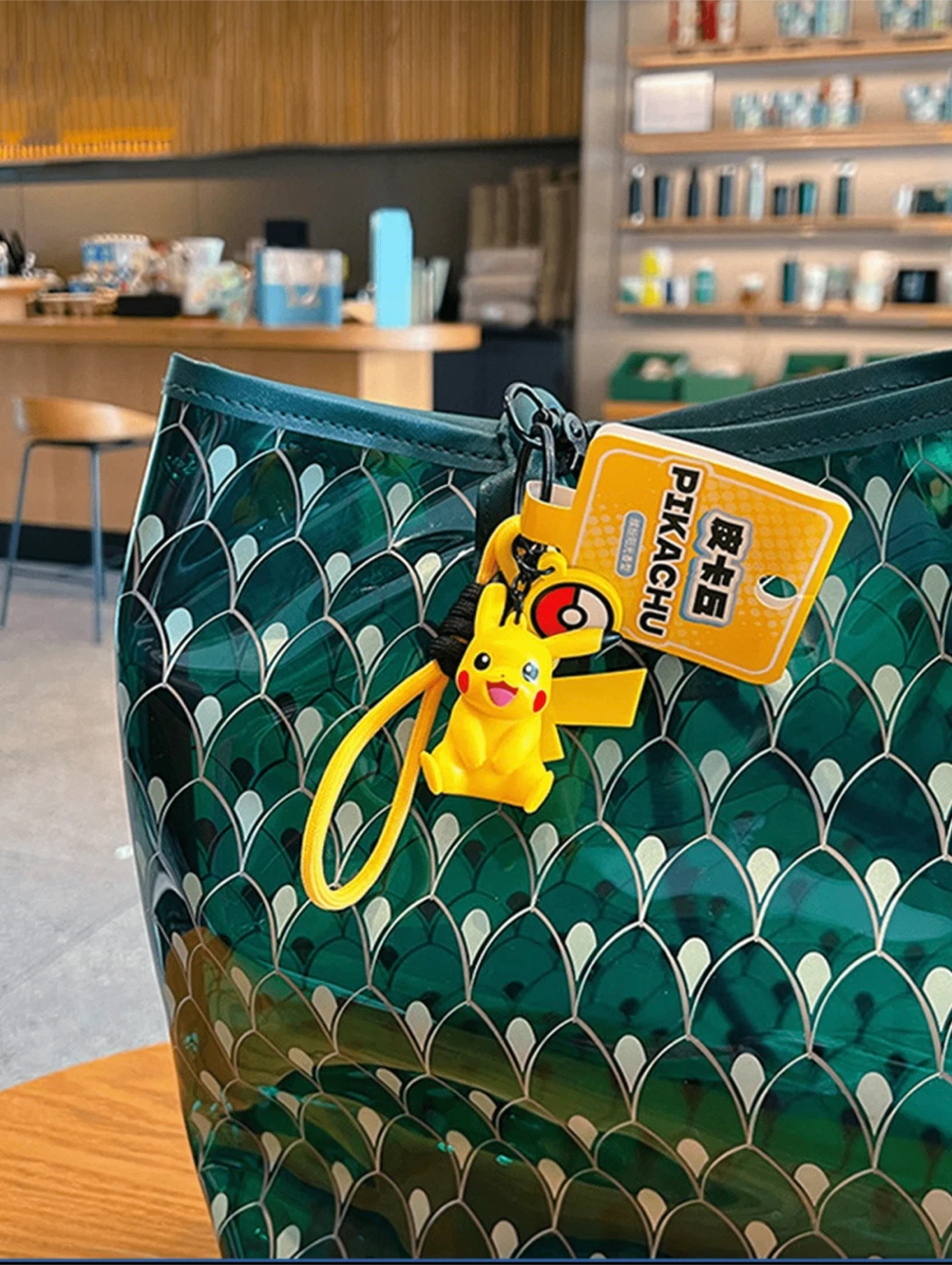 Pikachu Keychain - Pokemon Charm - photo 2