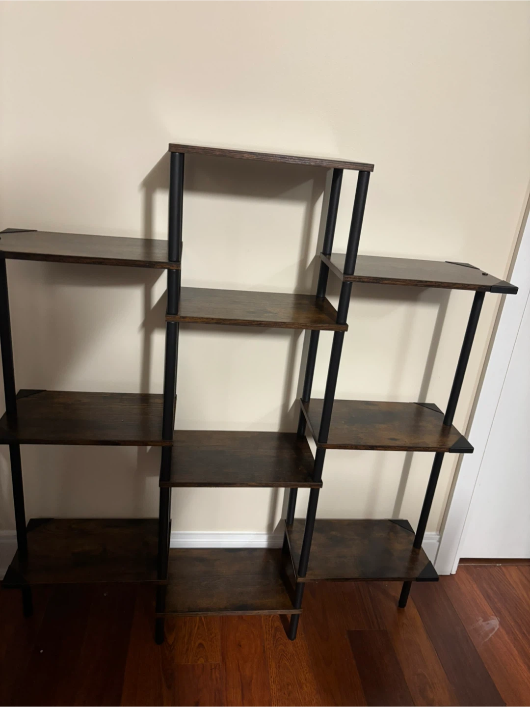 Rustic Brown Display Shelf