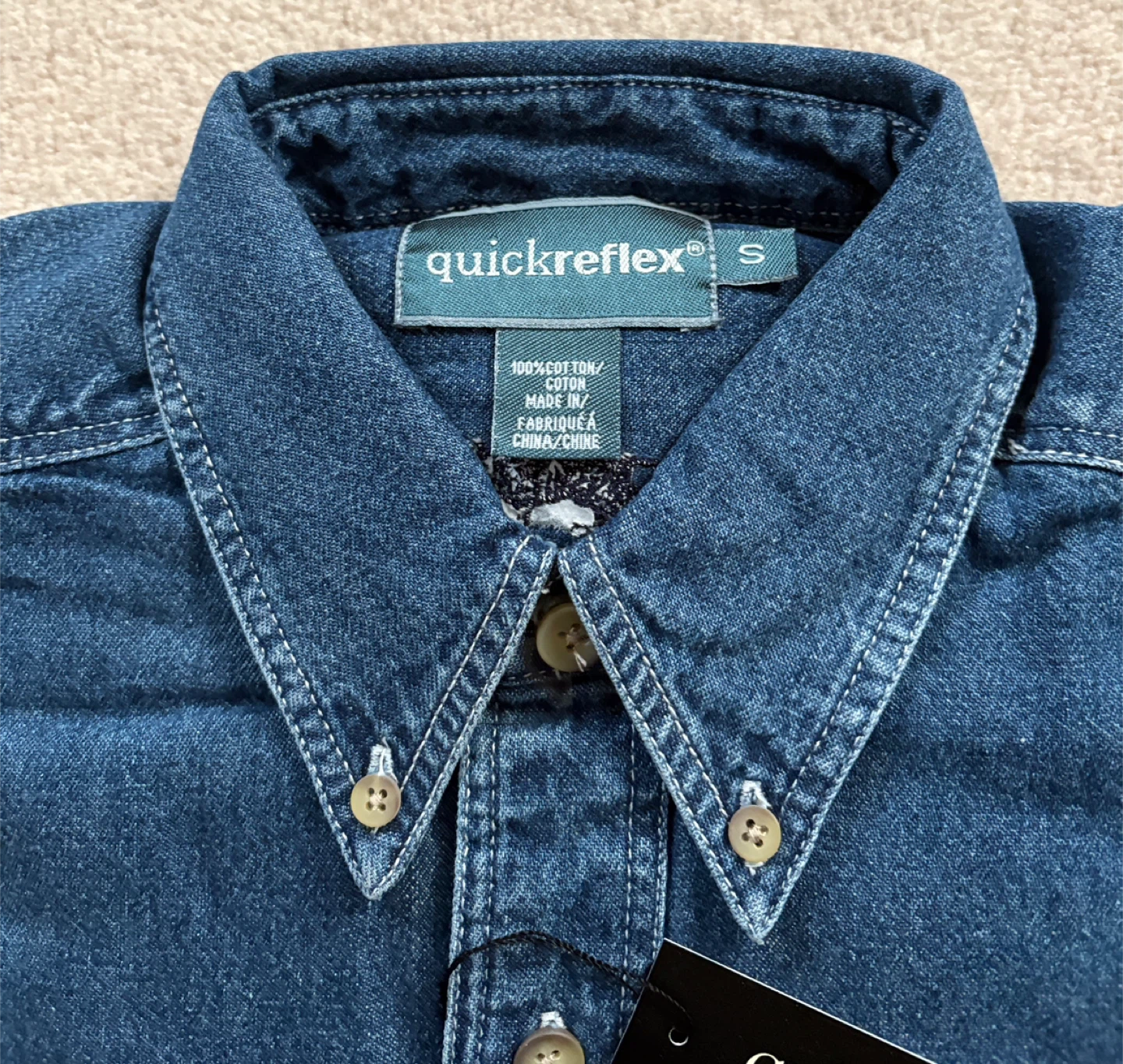 Quickreflex Denim Shirt - Size S (fit like M) - photo 4