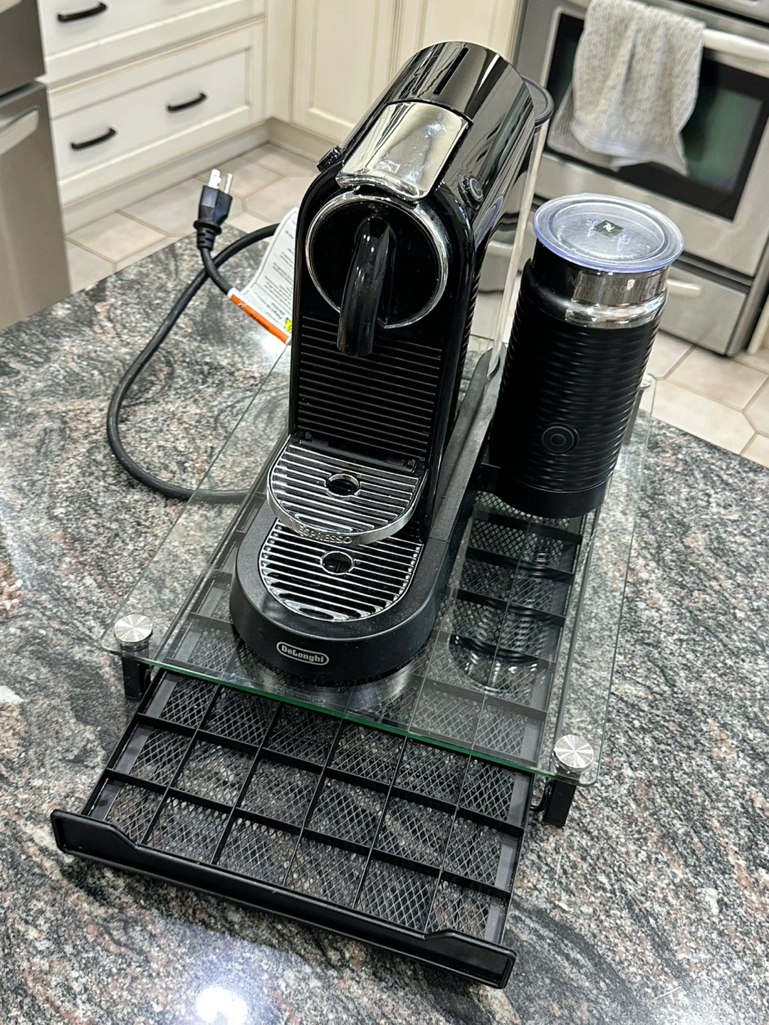 Glass Nespresso Pods Drawer - photo 3