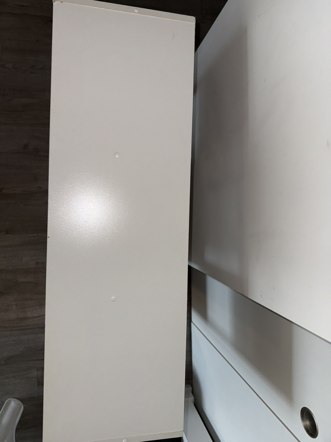 White 9-Cube Storage Shelf - photo 3