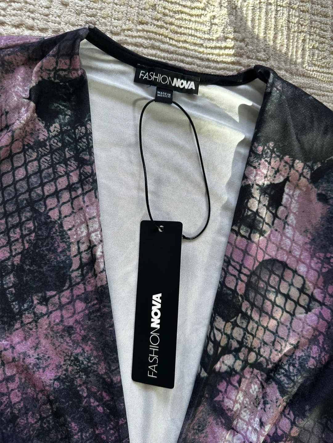 NEW Fashion Nova Long Sleeve Bodysuit - photo 3