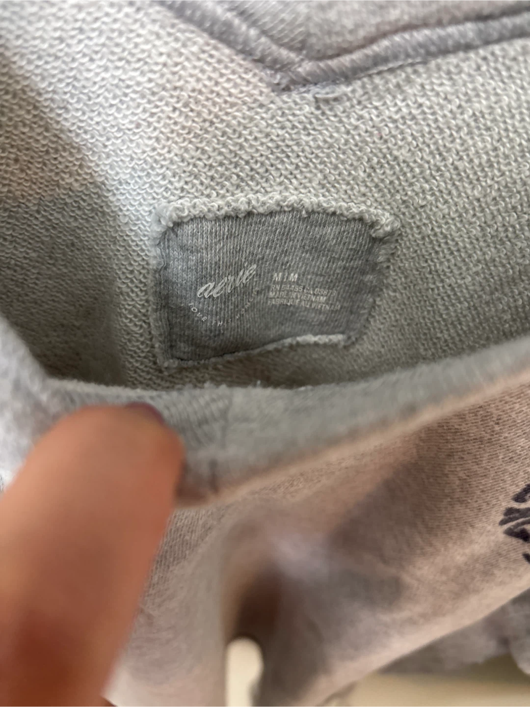 Aerie Grey Sweatshirt Medium - photo 4