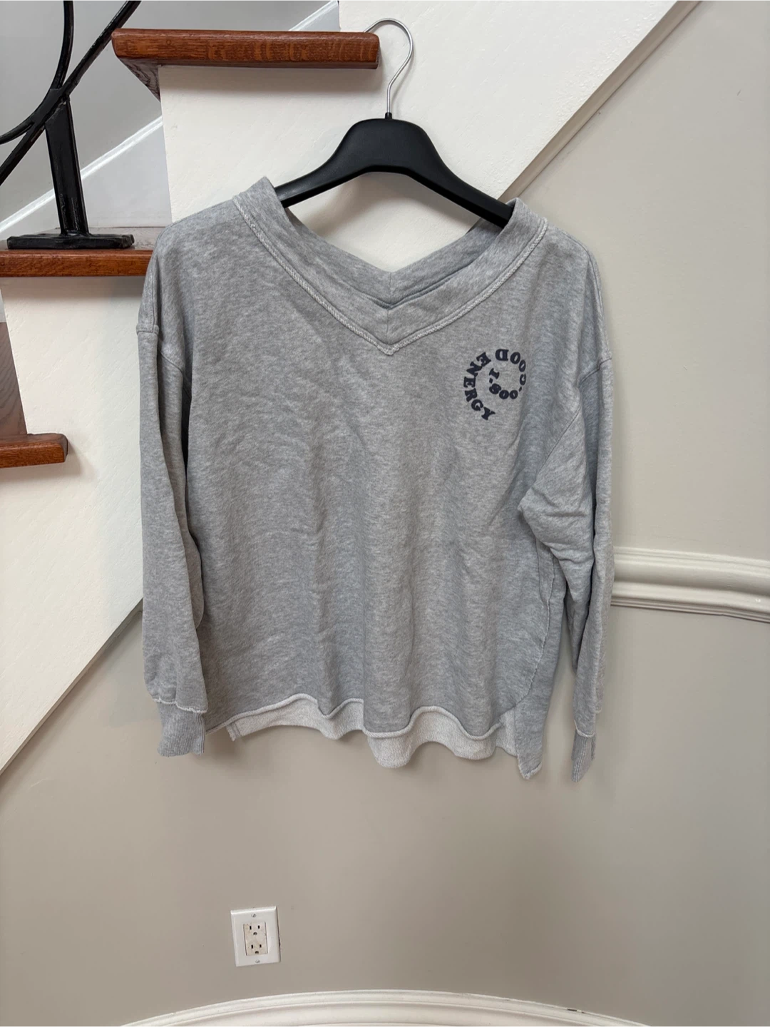 Aerie Grey Sweatshirt Medium