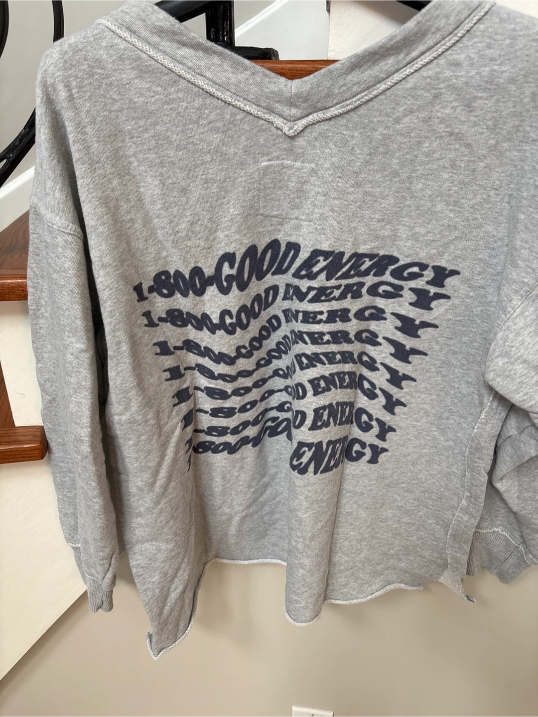 Aerie Grey Sweatshirt Medium - photo 3