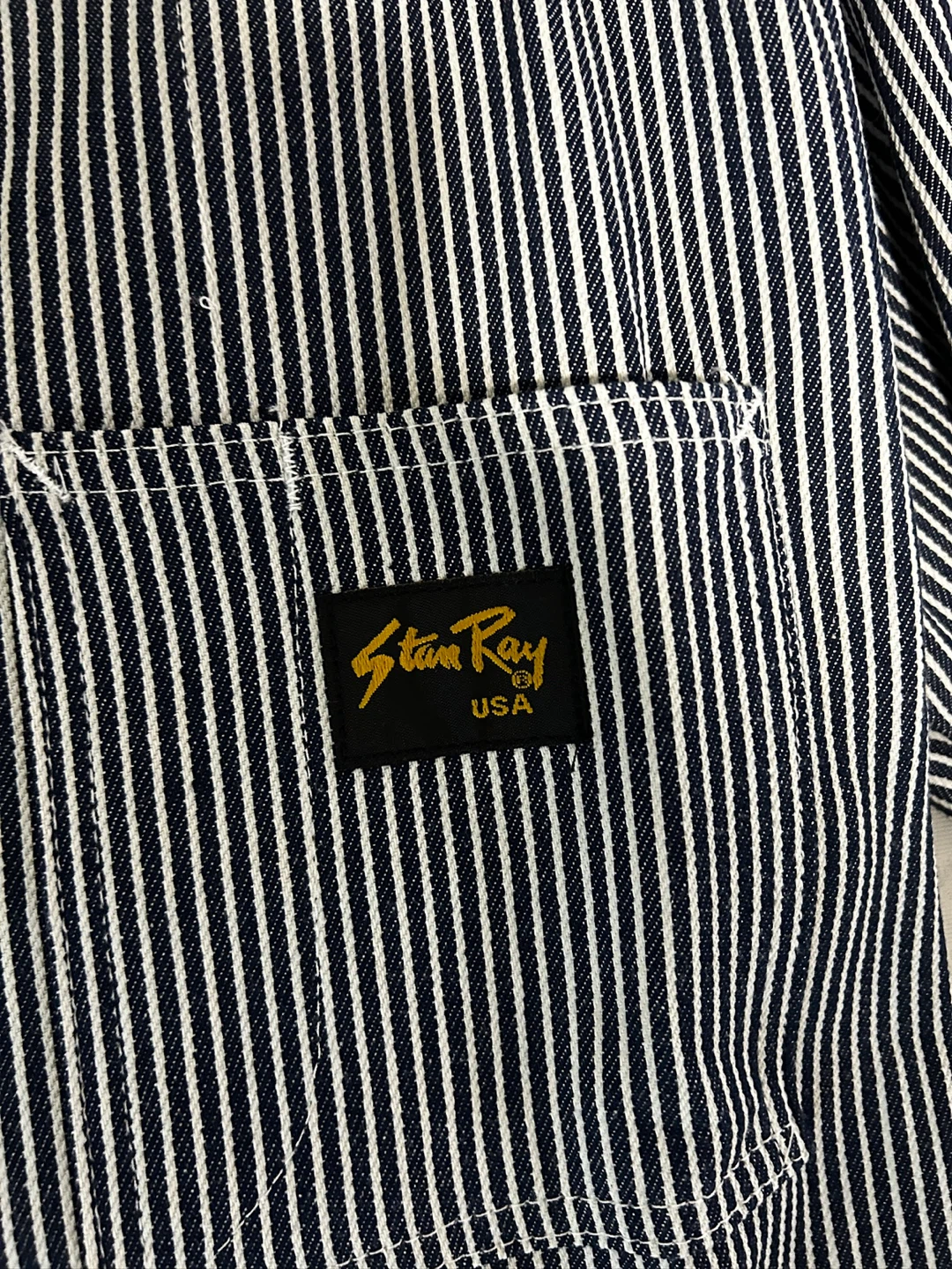 Stan Ray Union Made Hickory Stripe Jacket - photo 2