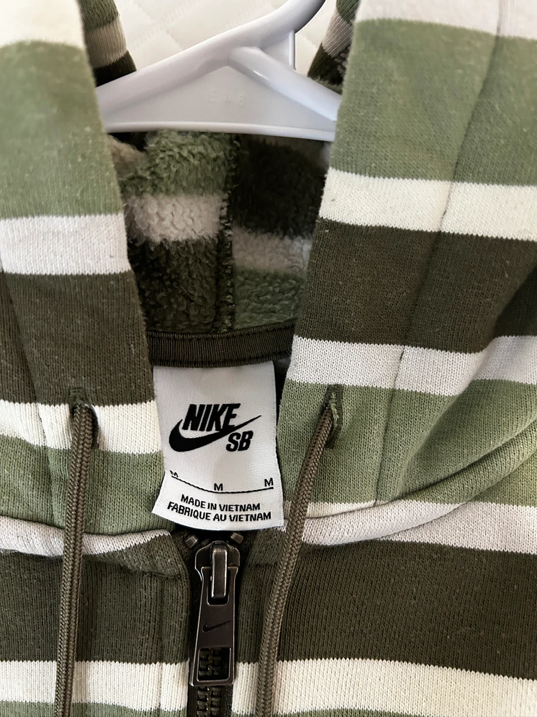 Nike SB Striped Zip-Up Hoodie - photo 2