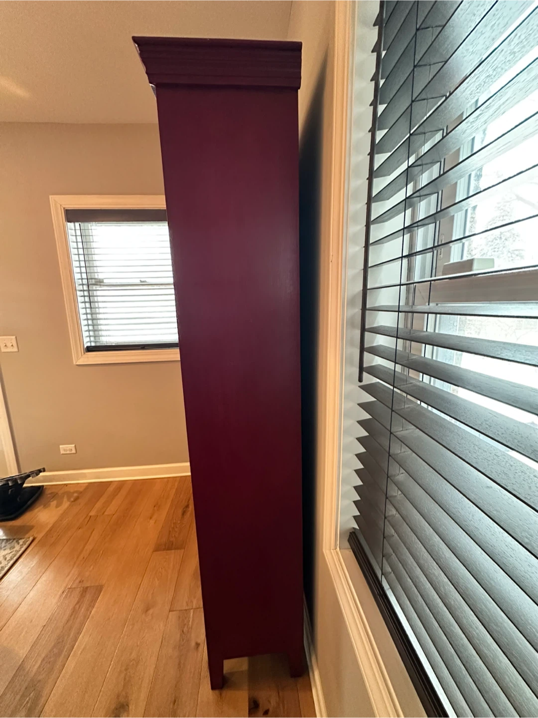 Crate & Barrel Red Rojo Tall Cabinet - photo 3