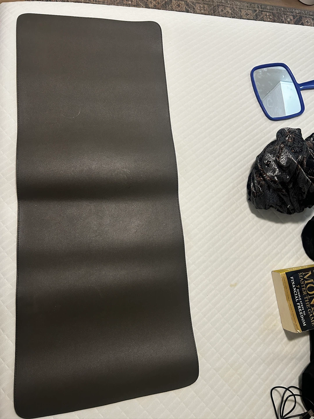 Dark Grey mouse pad long