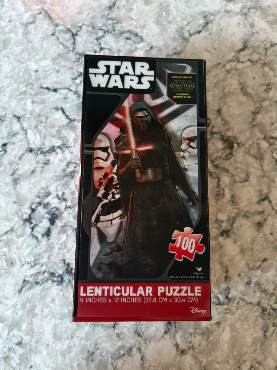 Star Wars Kylo Ren Lenticular 100-Piece Puzzle