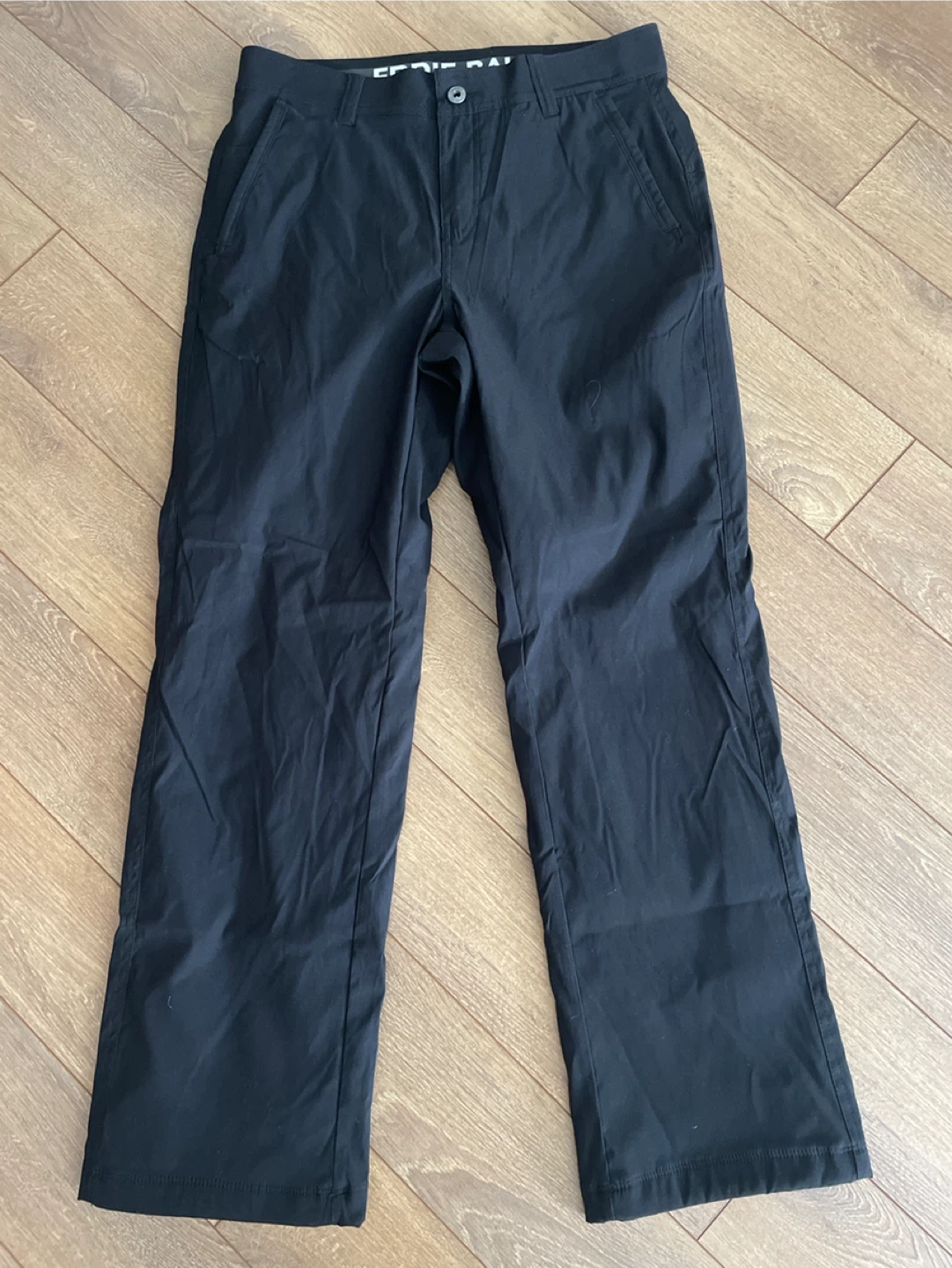 New Eddie Bauer Men's Black Snow Pants 30x30