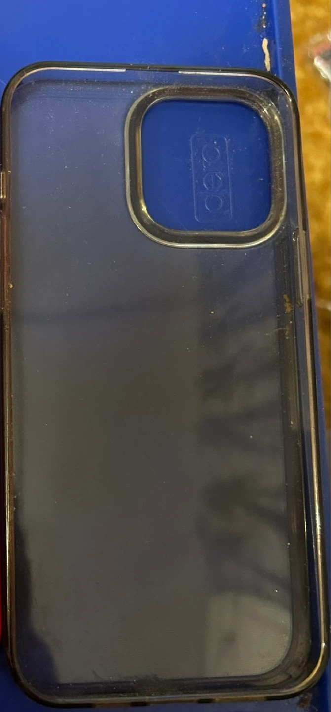 Clear protective iphone case