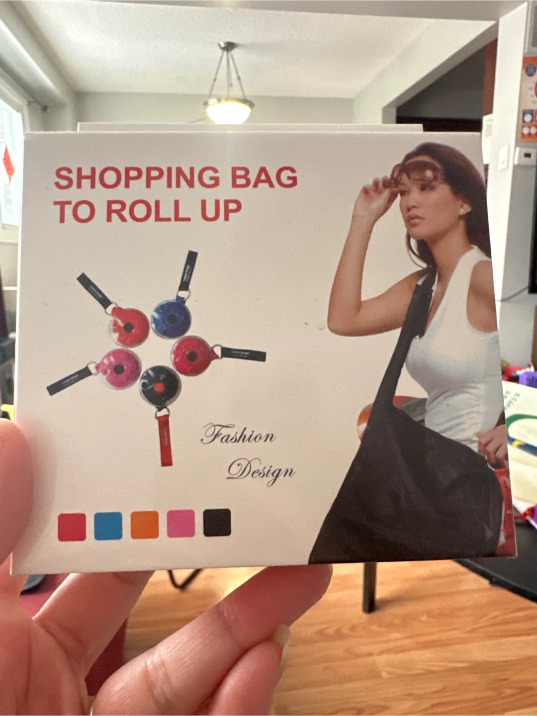 Shopping Bag to Roll Up
