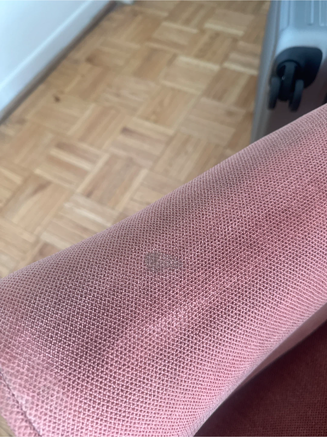 Pink Upholstered Accent Chair - photo 3