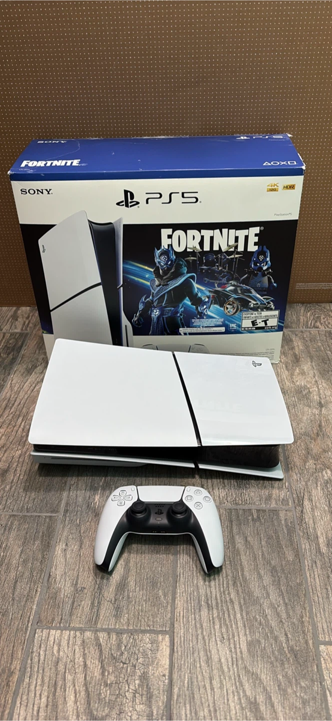Sony PlayStation 5 PS5 Console with Controller & Fortnite Bundle - photo 2