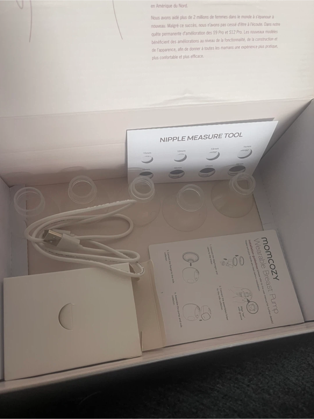 Momcozy S9 Pro Wearable Breast pumps ( 2 pumps) - photo 3