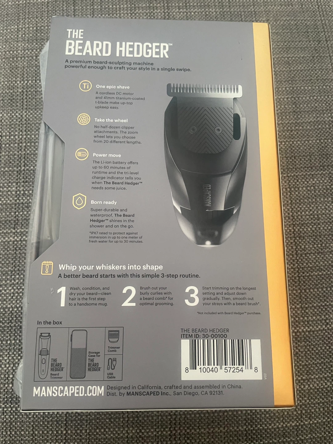 MANSCAPED The Beard Hedger Electric Beard Trimmer - photo 3