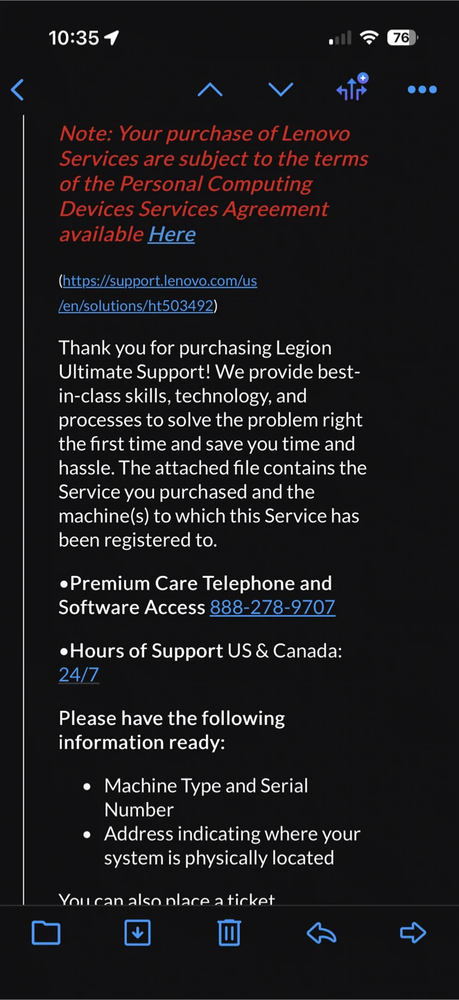 Lenovo Legion Go 2  and Screen Protector (Factory Sealed) - photo 3