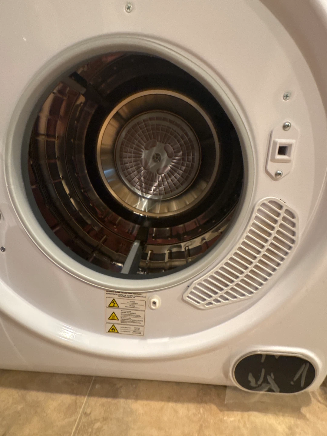 Compact White Clothes Dryer - photo 2
