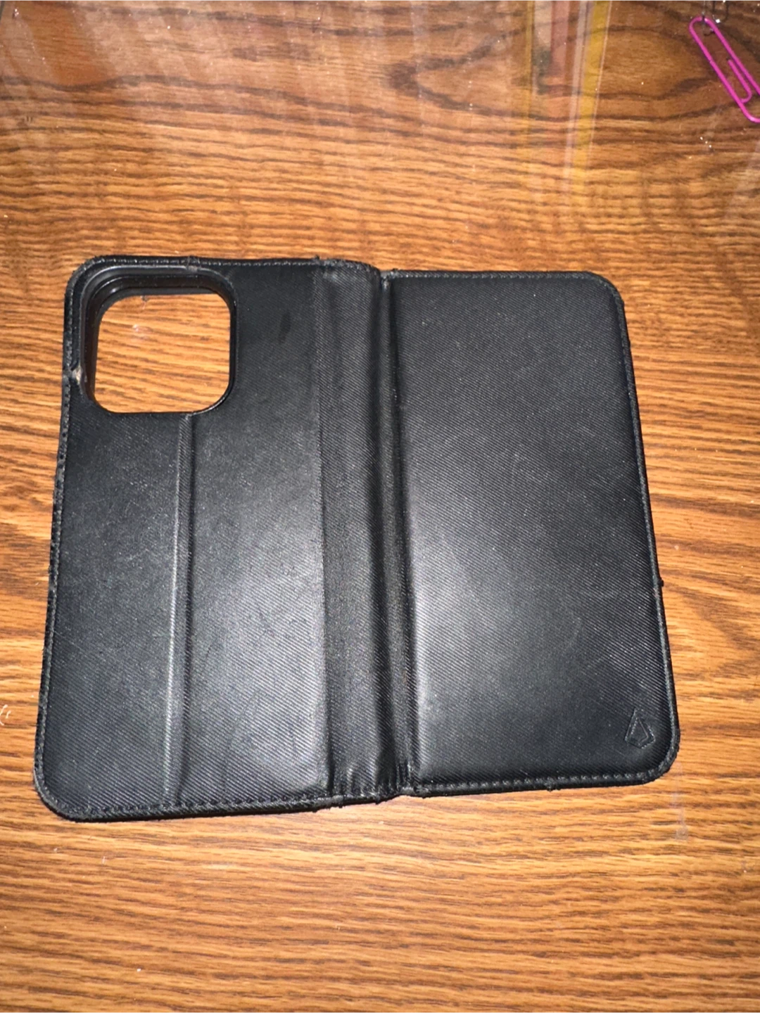 LBT Black Folio Wallet Phone Case for iPhone 14 - photo 2