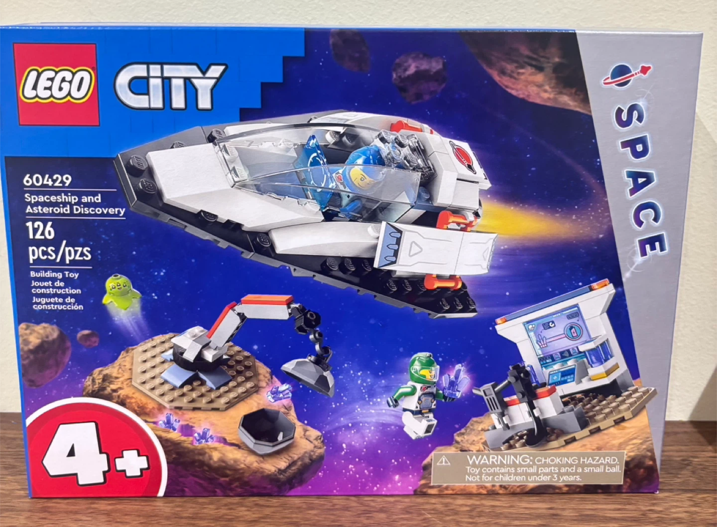LEGO City 60429 Spaceship and Asteroid Discovery Building Toy