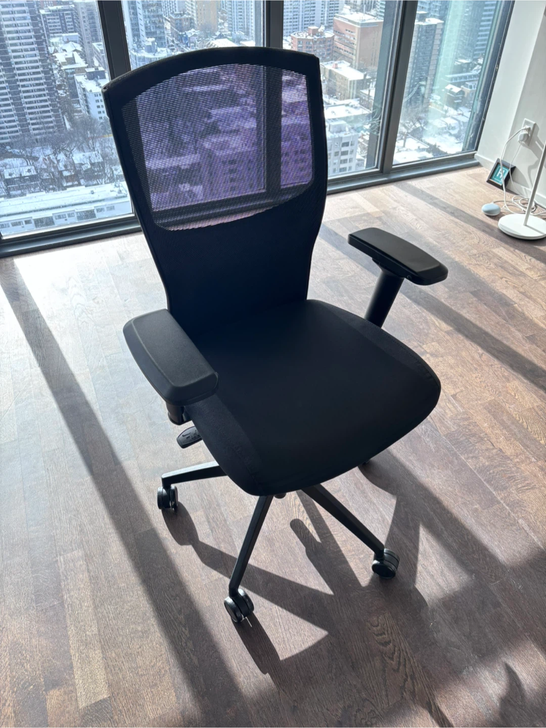 Ergonomic office chair with mesh back