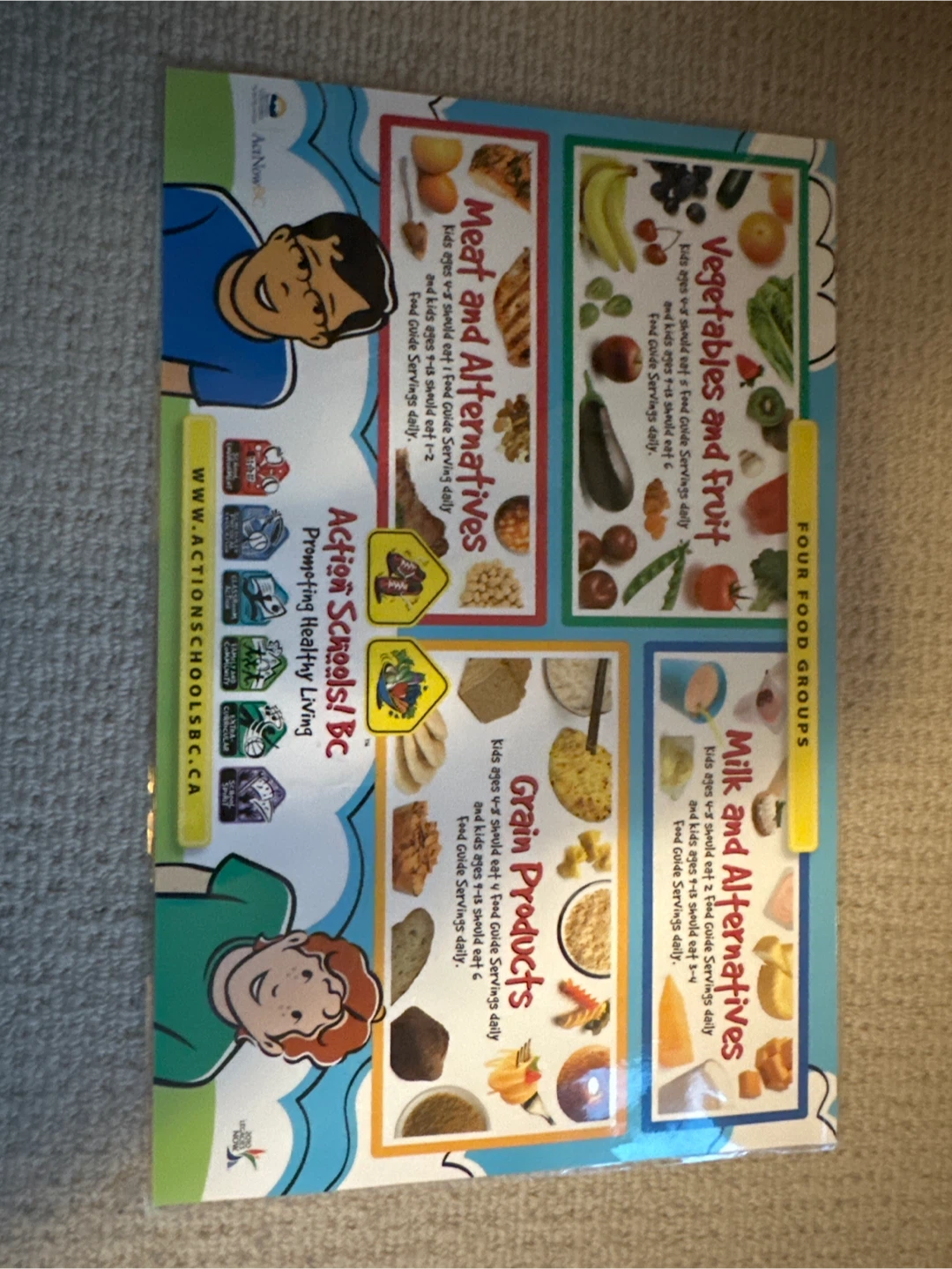 Action Schools! BC Food Guide Poster Set - photo 2