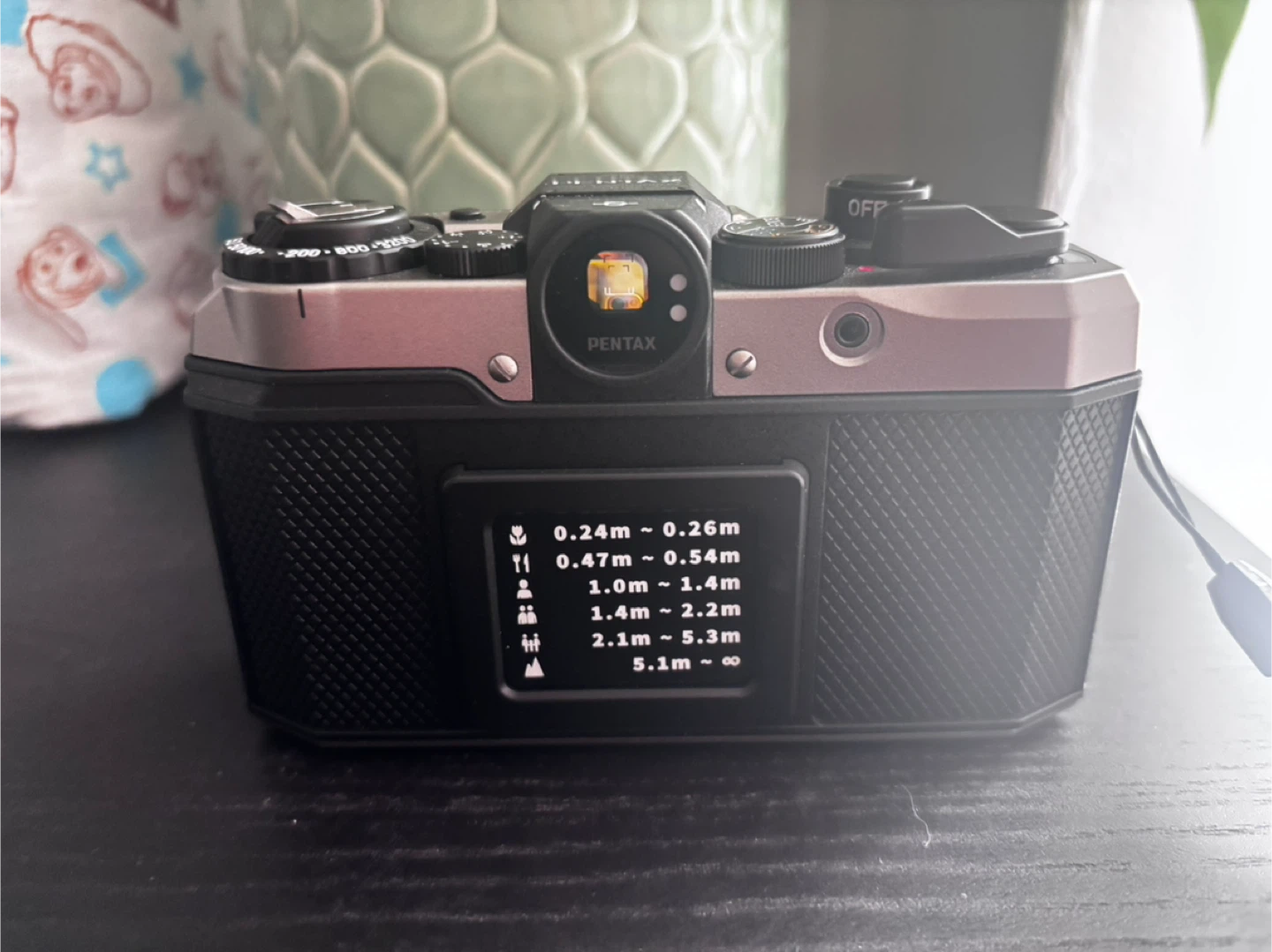 Pentax 17 Film Camera with Wood Grip plus 2 extra film rolls - photo 4