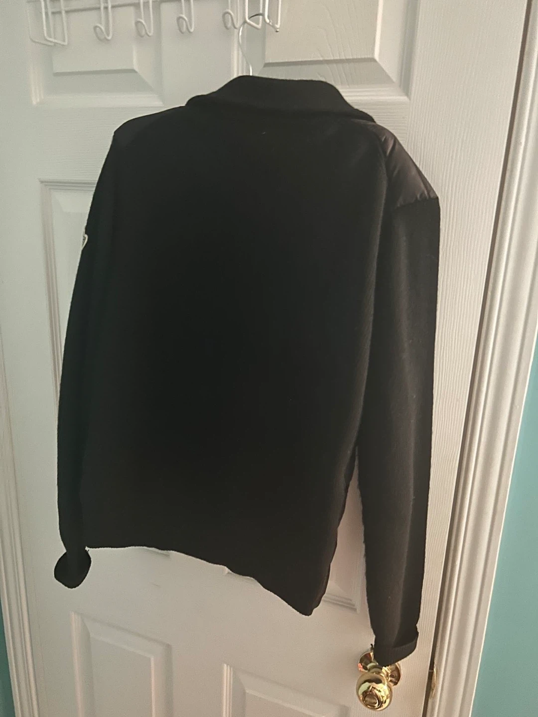 Moncler Black Quilted Knit Jacket - photo 3