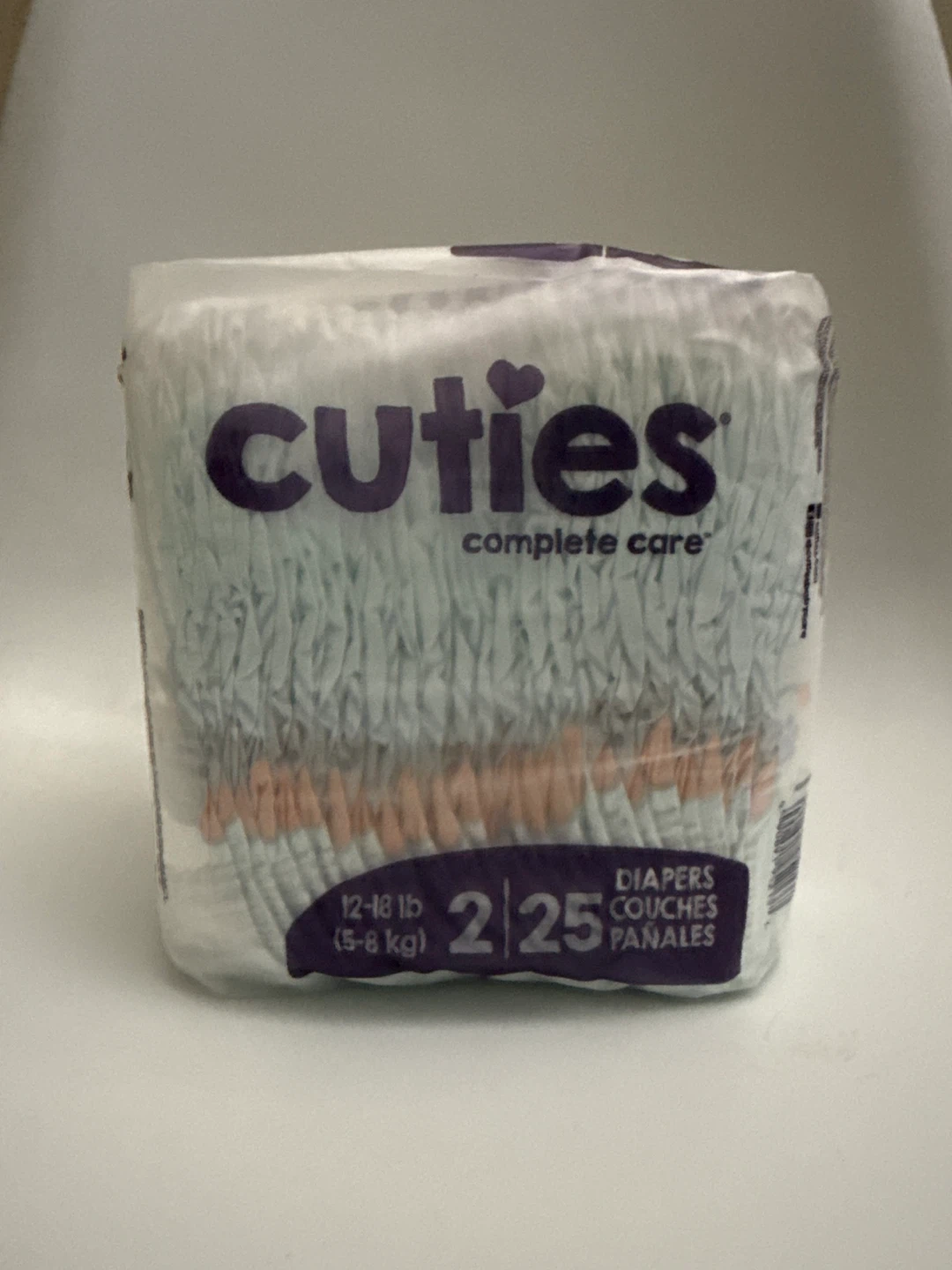 Cuties Complete Care Diapers Size 2 - 25 Count