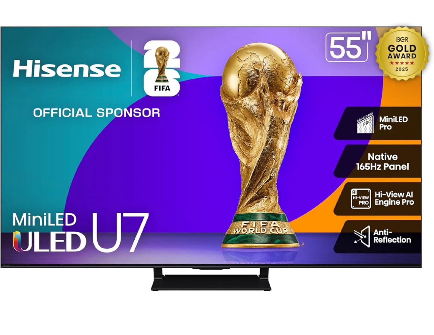 Hisense 55" ULED U7 MiniLED TV