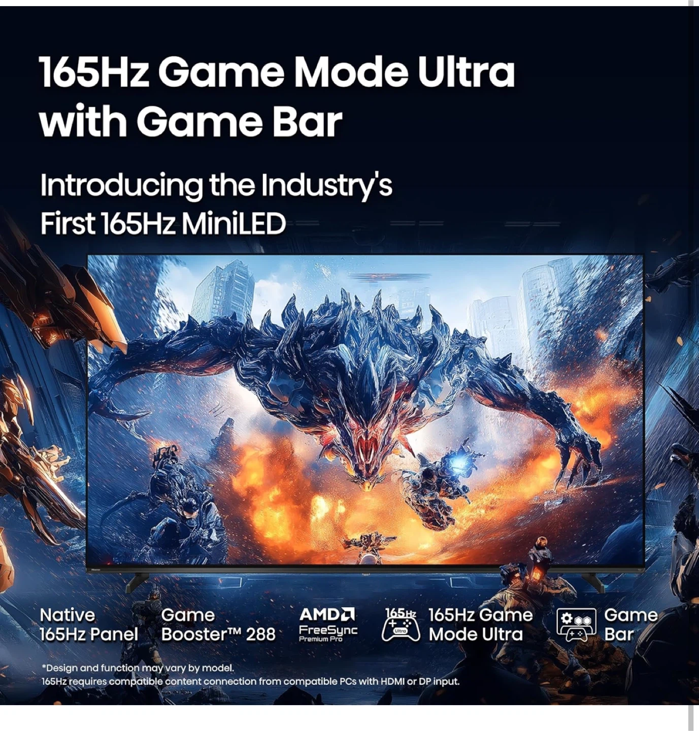 Hisense 55" ULED U7 MiniLED TV - photo 3