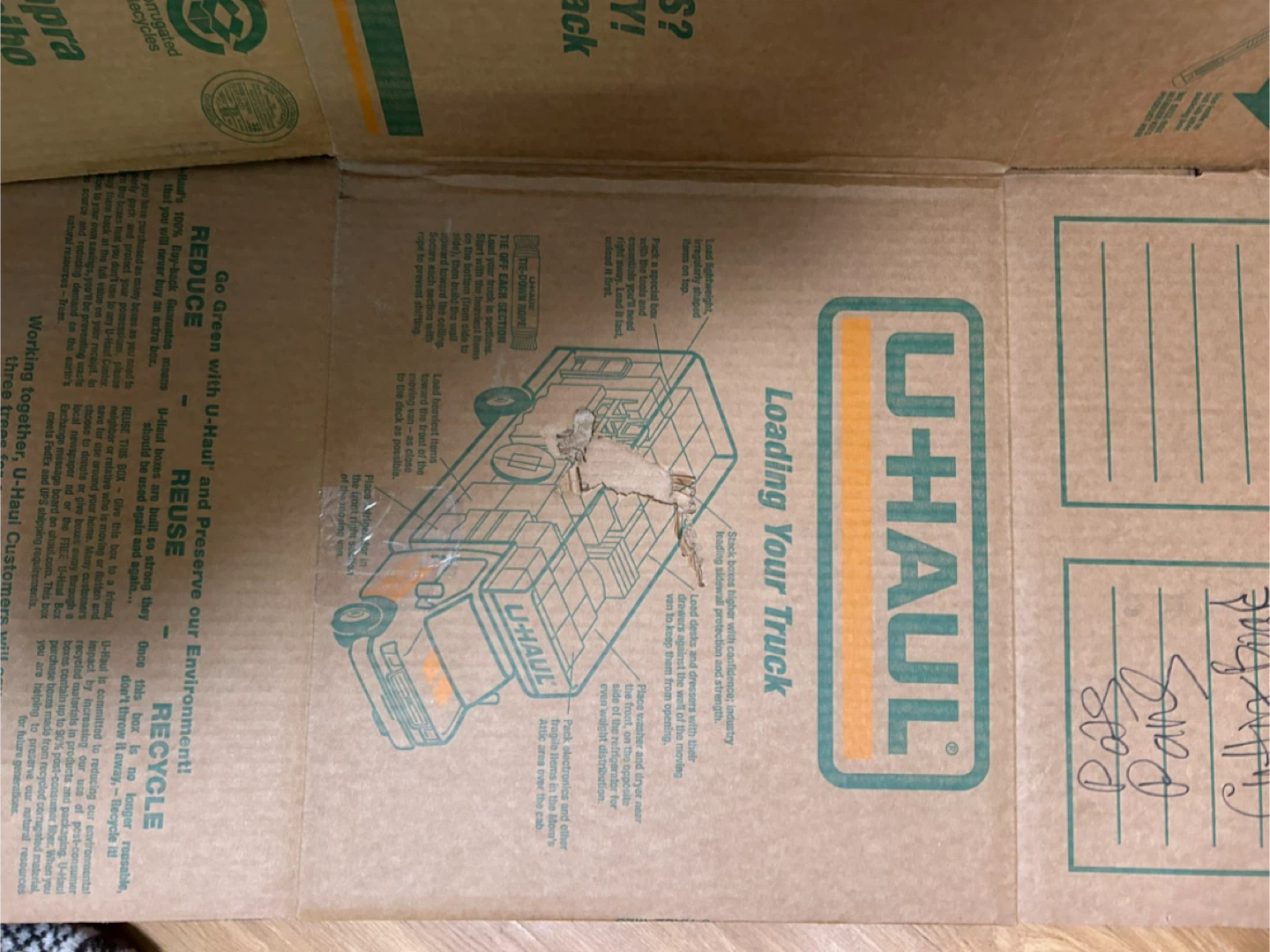 U-Haul Medium Moving Boxes (Set of 5) - photo 3