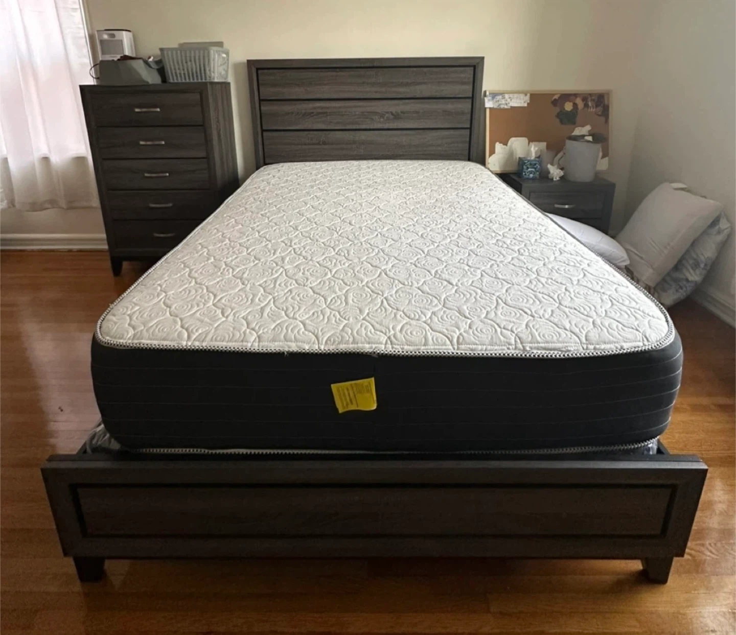MOVING OUT SALE! Mattress + Springs with Bed Frame - photo 2