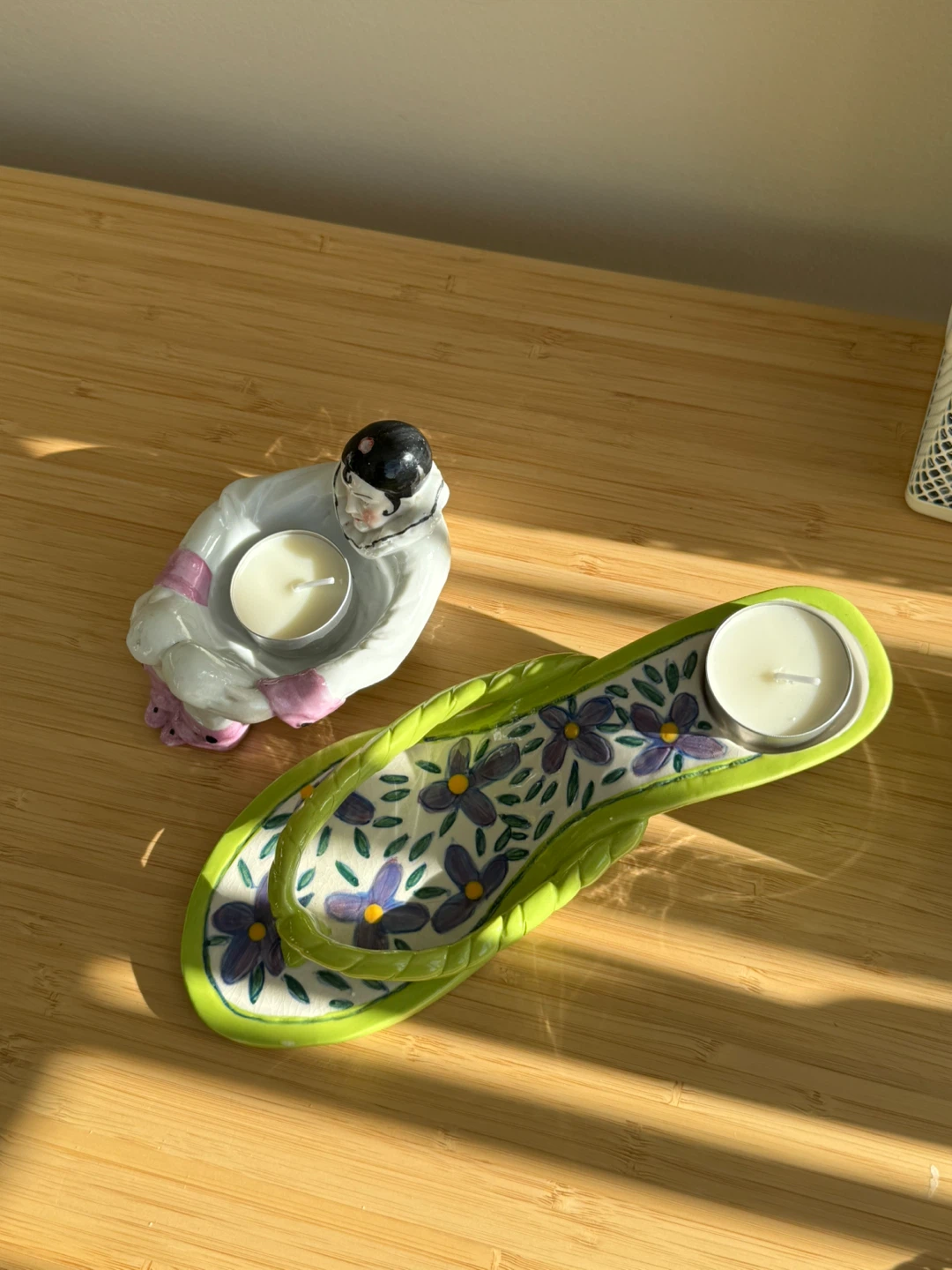 Diane's Happy Toes Flip Flop Tealight Holder - photo 2