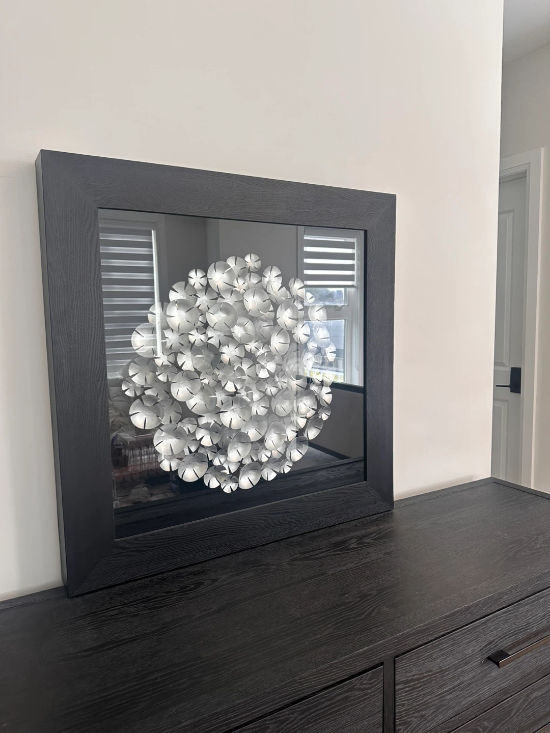Restoration Hardware Framed Wall Art with Floral Design - photo 2