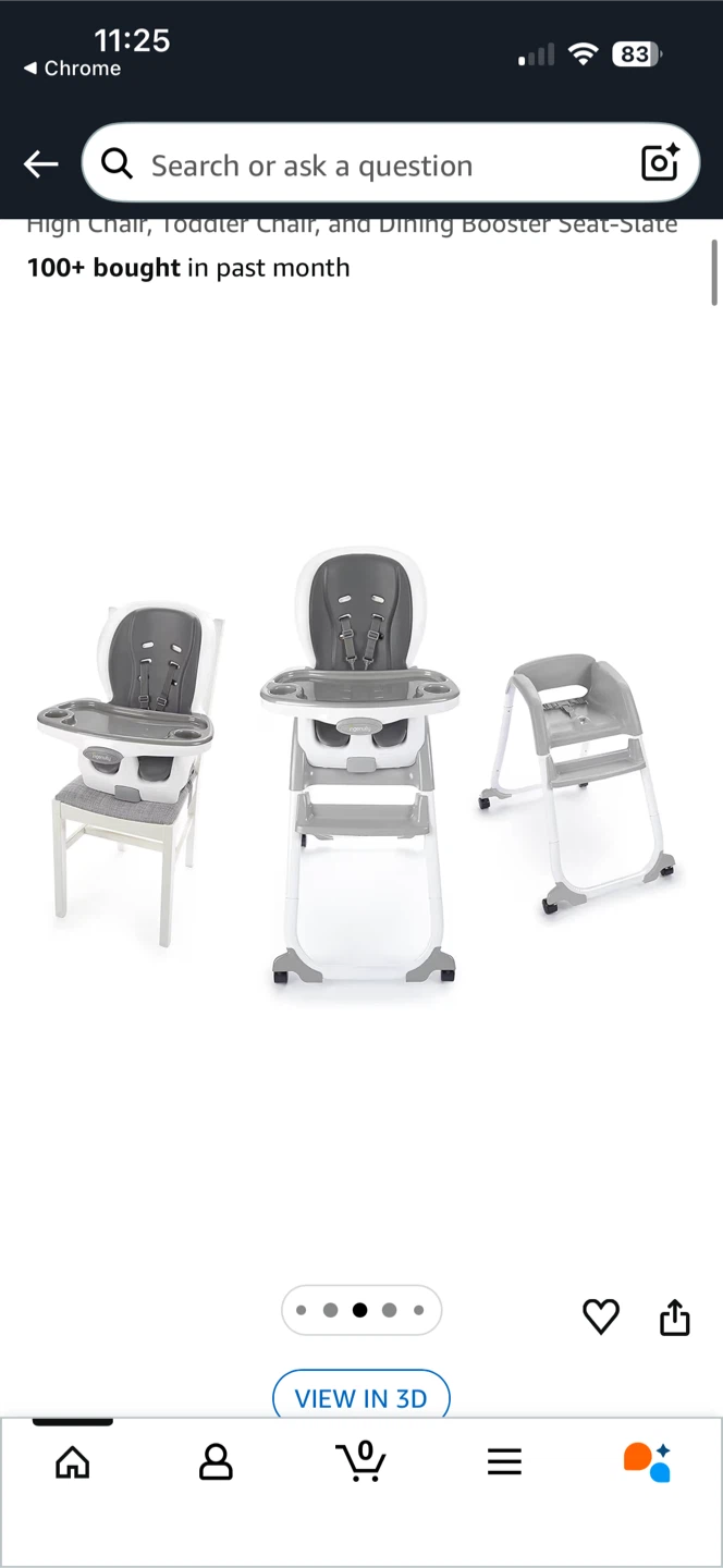 Ingenuity High Chair and Booster Seat