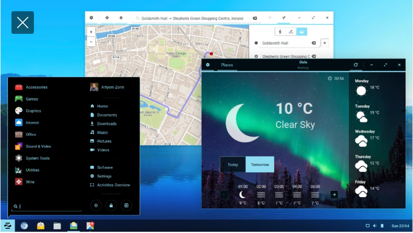 Linux Mint or Zorin Operating System - photo 2