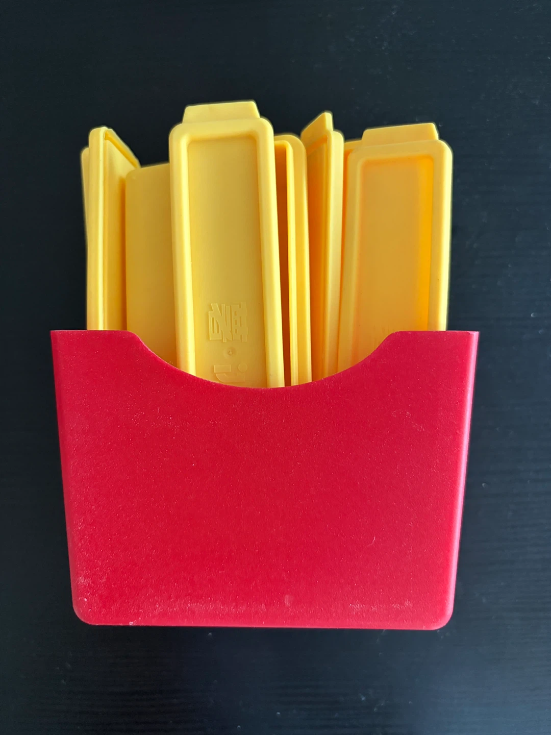 French fries icy tray