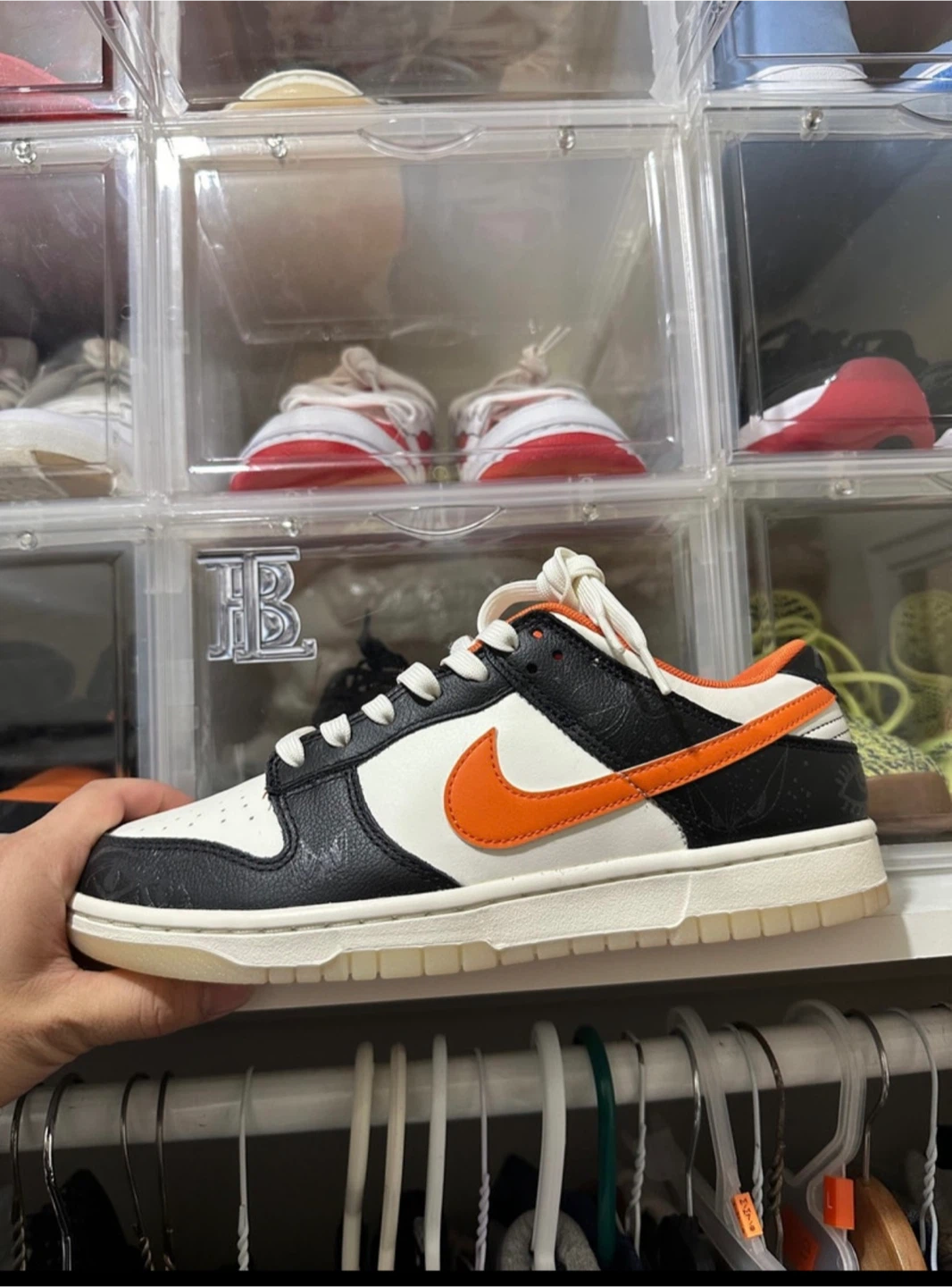 Nike Dunk Low Orange White Black