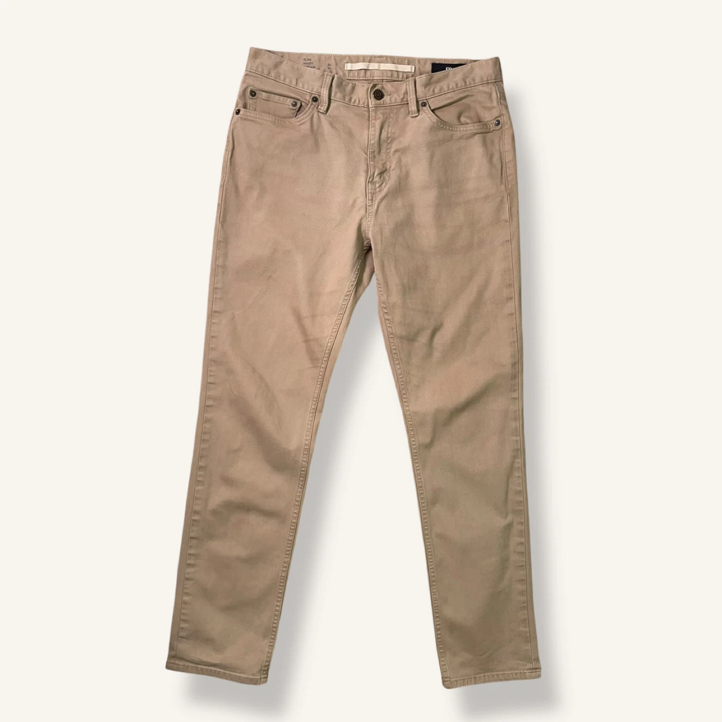 Banana Republic Slim Twill Traveler Pants in Khaki - photo 4