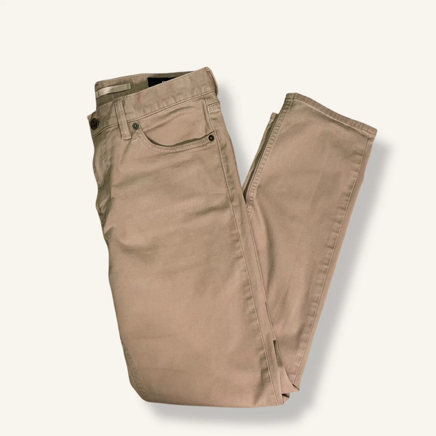 Banana Republic Slim Twill Traveler Pants in Khaki - photo 5