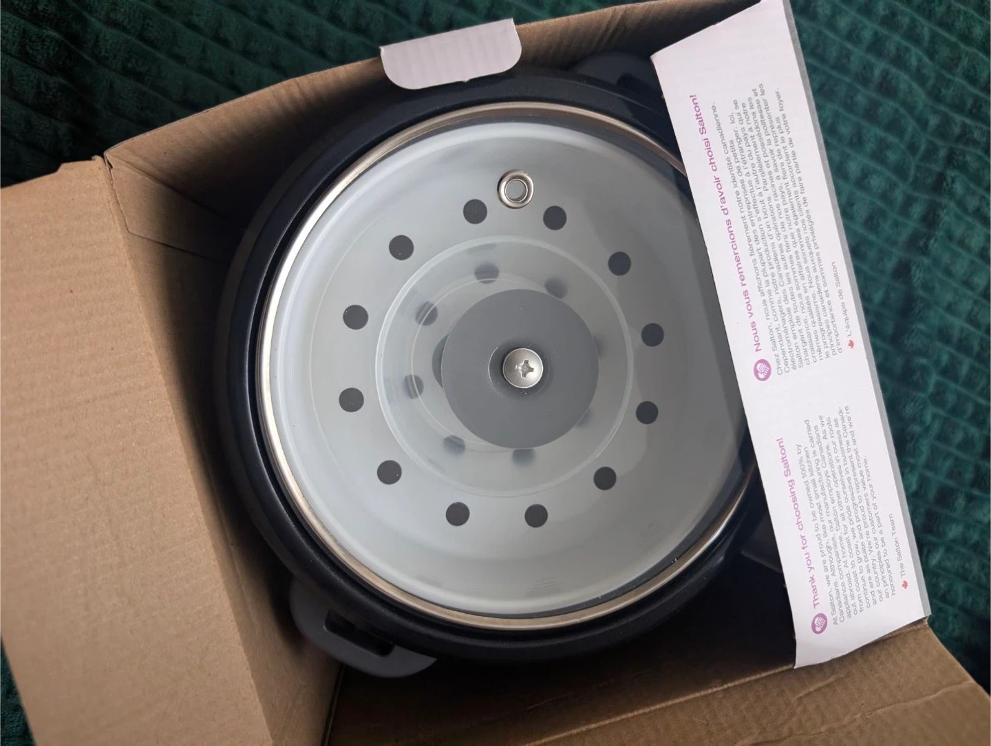 Salton Rice Cooker & Steamer - photo 2