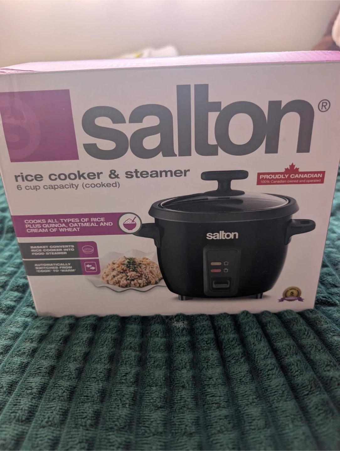 Salton Rice Cooker & Steamer