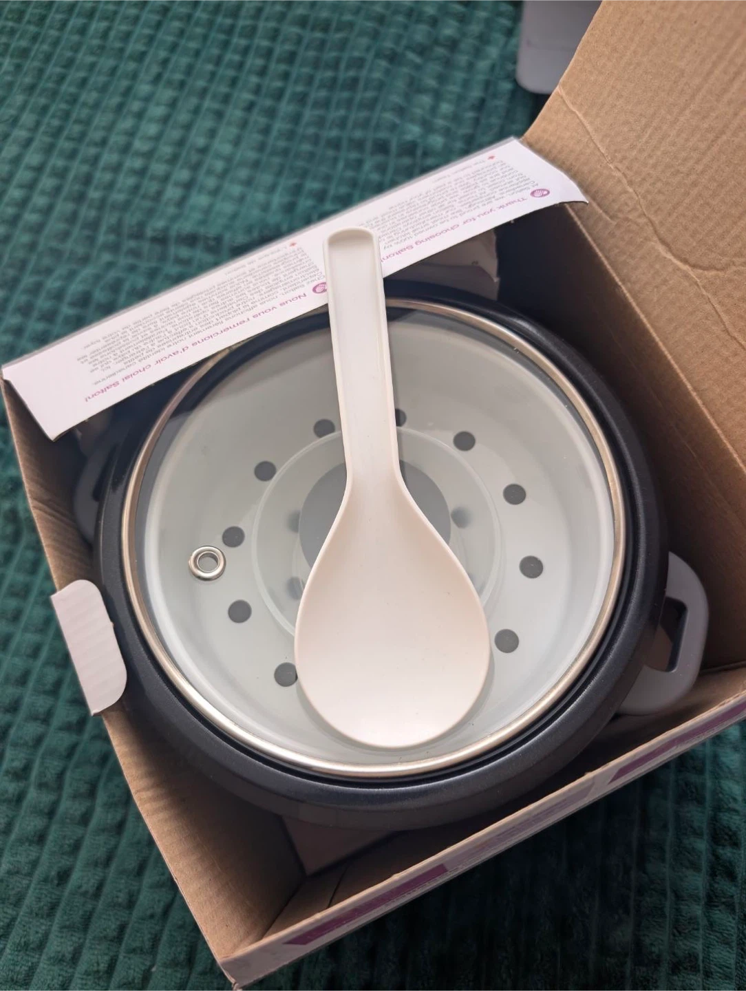 Salton Rice Cooker & Steamer - photo 3