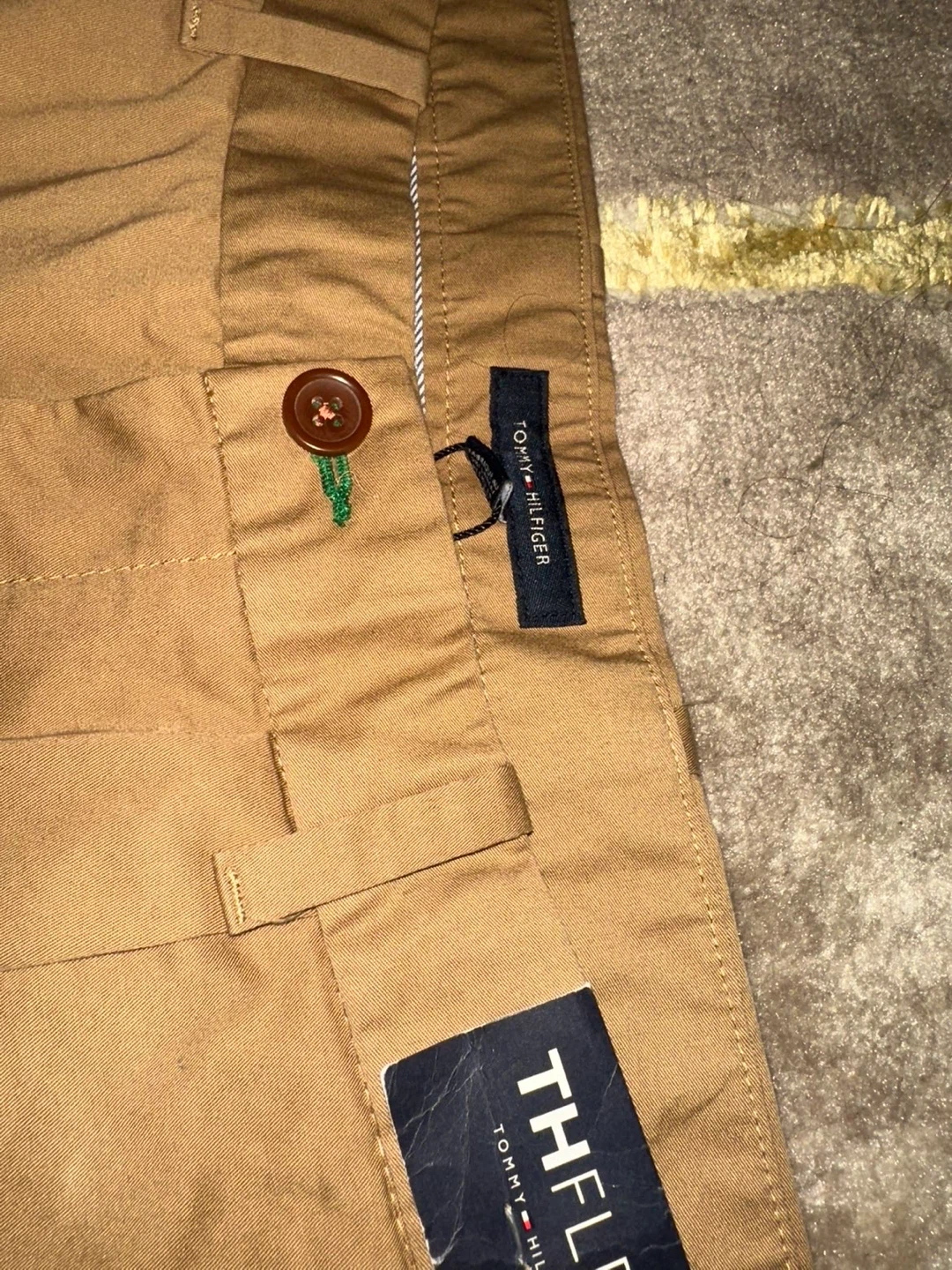 Tommy Hilfiger Men's Chino Pants Tan Size 32x32 - photo 2
