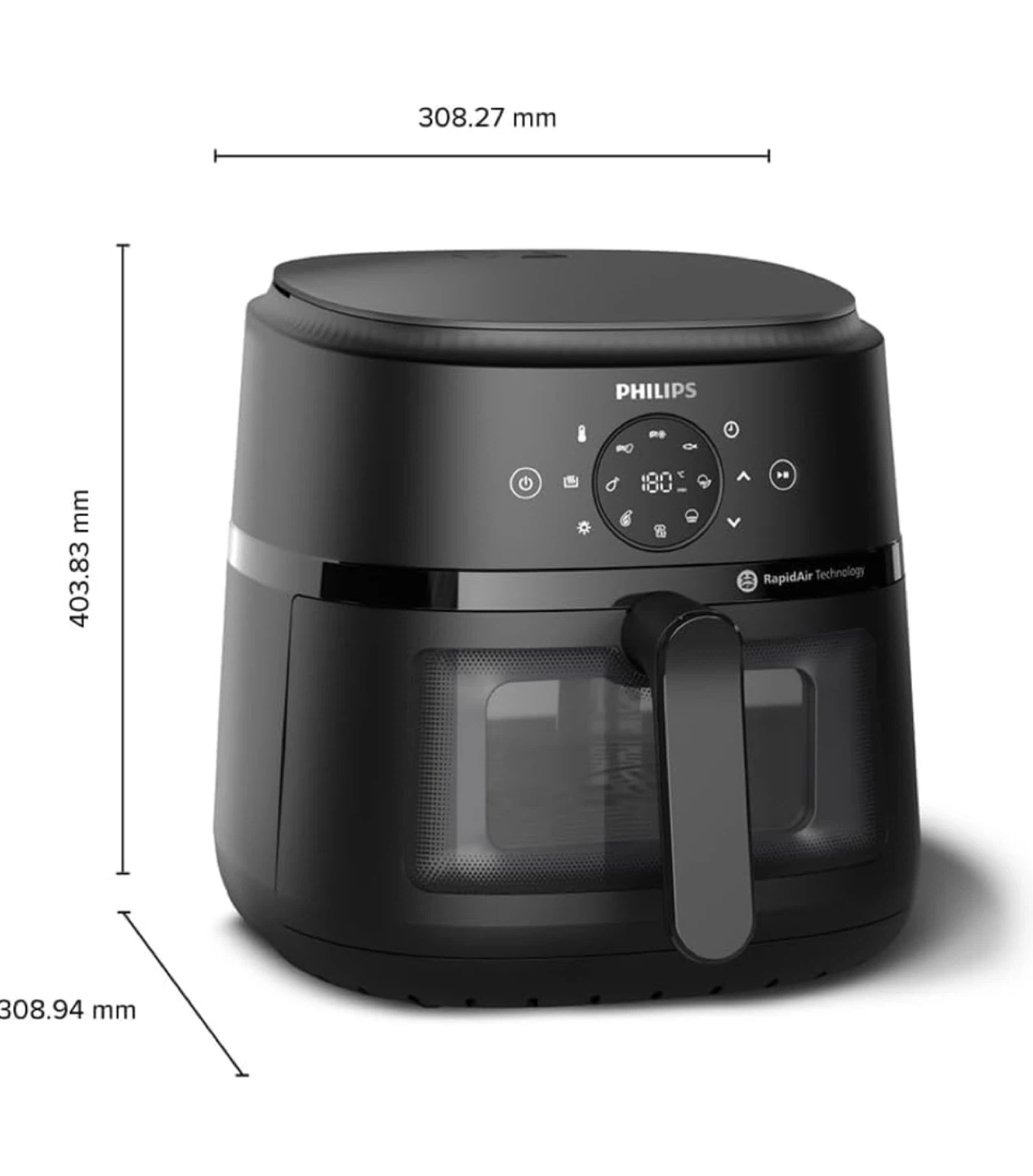 New Philips Airfryer 2000 Series – XL, 6.2L Capacity - photo 3
